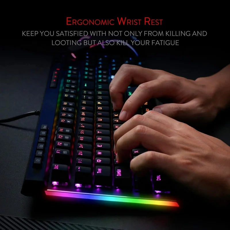 Redragon VATA K580 RGB Mechanical Gaming Keyboard – Redragon | Hosted by KlickieKeyz