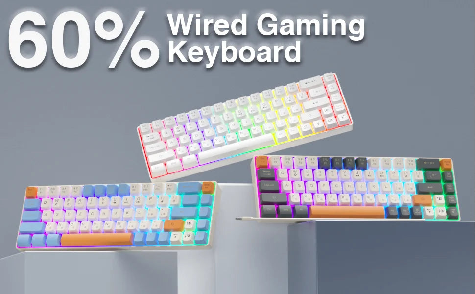 SOLAKAKA SK968 – 60% Compact Wired Keyboard hosted by KlickieKeyz
