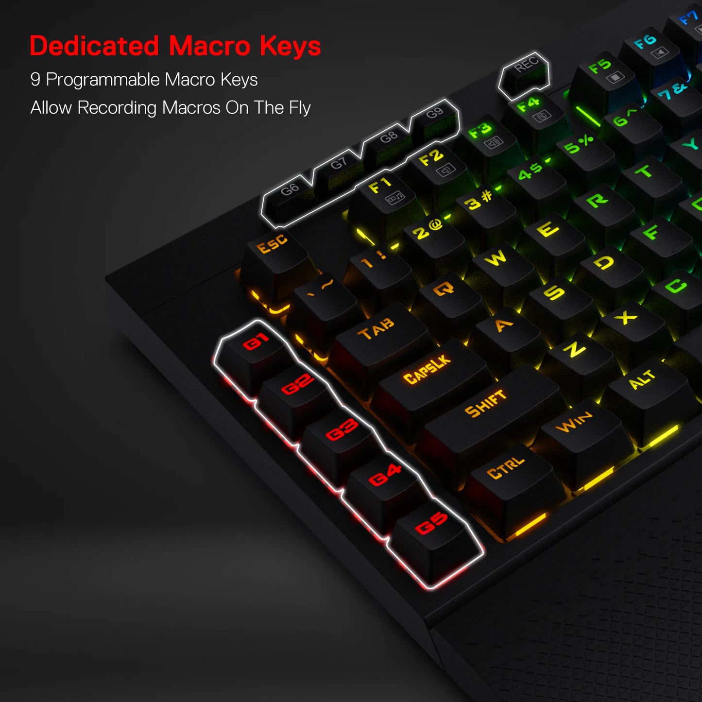 Redragon VISHNU K596 Wired Keyboard – hosted by KlickieKeyz