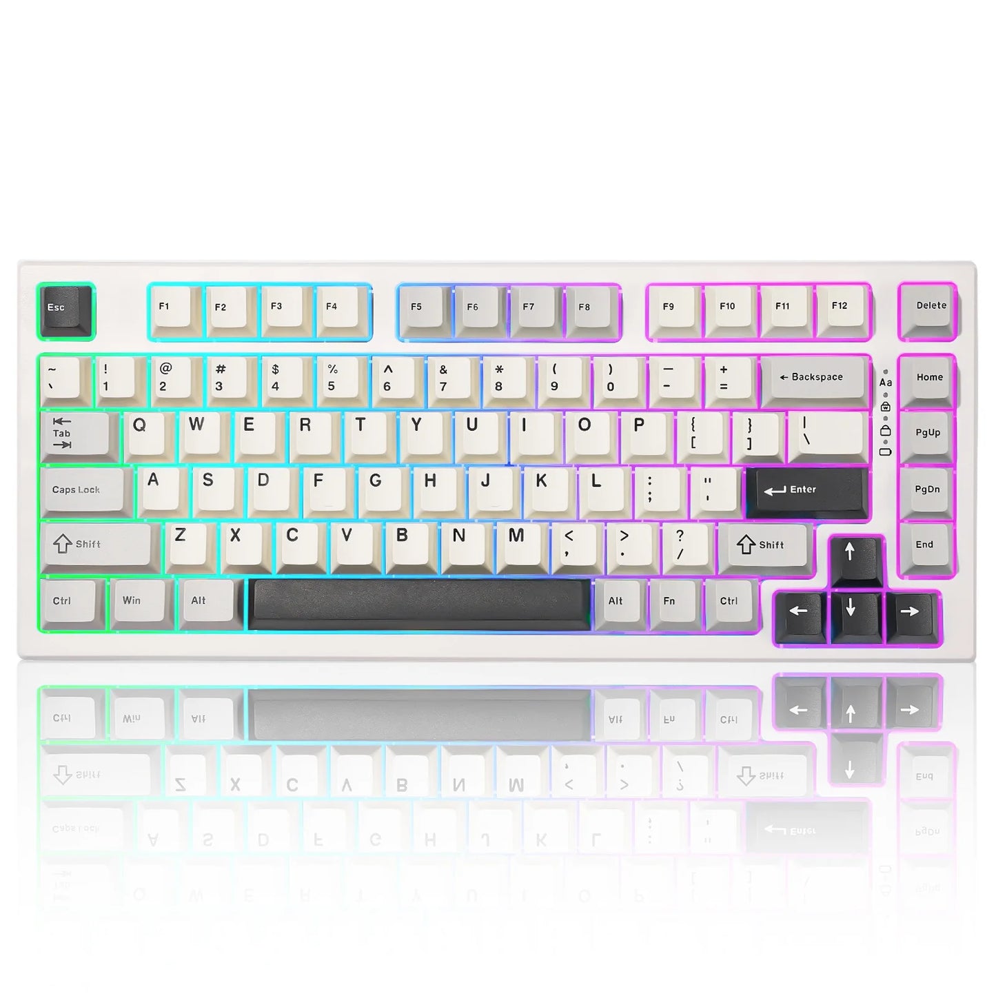 YUNZII RT80 Hall Effect 8K Rapid Trigger Mechanical Gaming Keyboard – 82-Key Wireless Adjustable Actuation Magnetic Hot-Swap Keeb hosted by KlickieKeyz