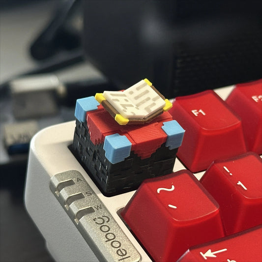 Minecraft Enchanting Table Keycap by KlickieKeyz