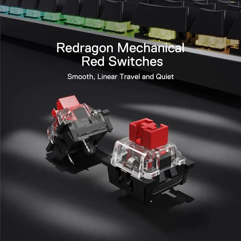 Redragon DHARMA PRO K556 PRO – Aluminum Mechanical Keyboard Hosted by KlickieKeyz