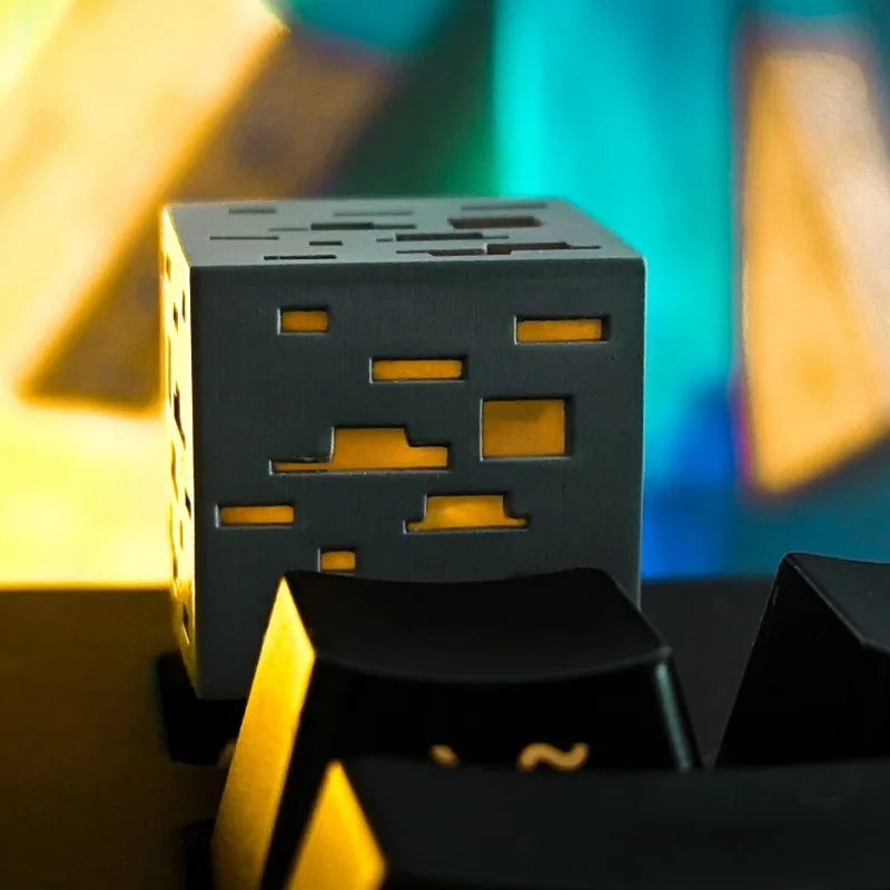 Minecraft Ore Block Keycaps by KlickieKeyz