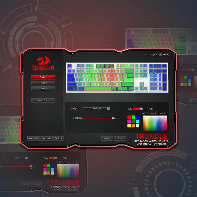 Redragon TRUNDLE K668 – Full Size Mechanical Keyboard hosted by Klickiekeyz