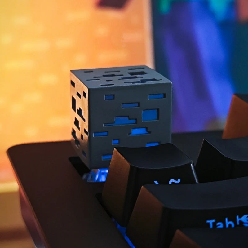 Minecraft Ore Block Keycaps by KlickieKeyz