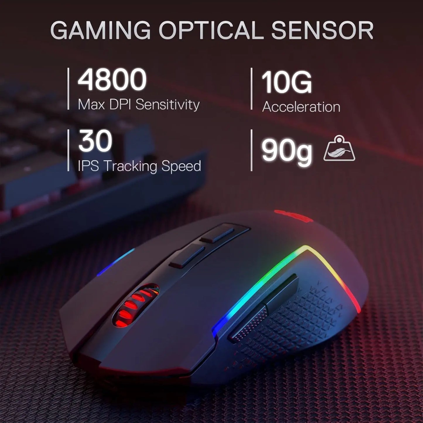 Redragon RYLO PRO S142 – Membrane Gaming Keyboard & Mouse Tri-Mode Combo hosted by KlickieKeyz