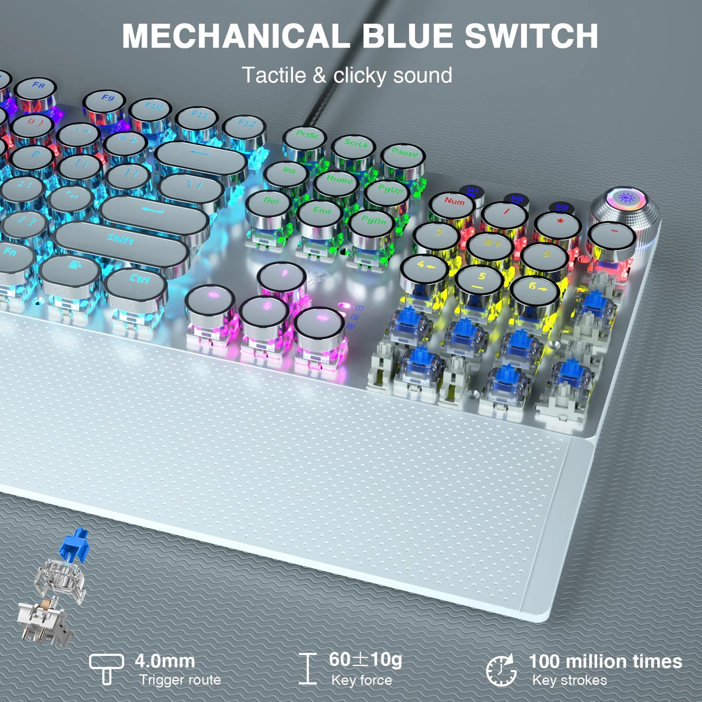 AULA F2088 Mechanical Gaming Keyboard – hosted by KlickieKeyz