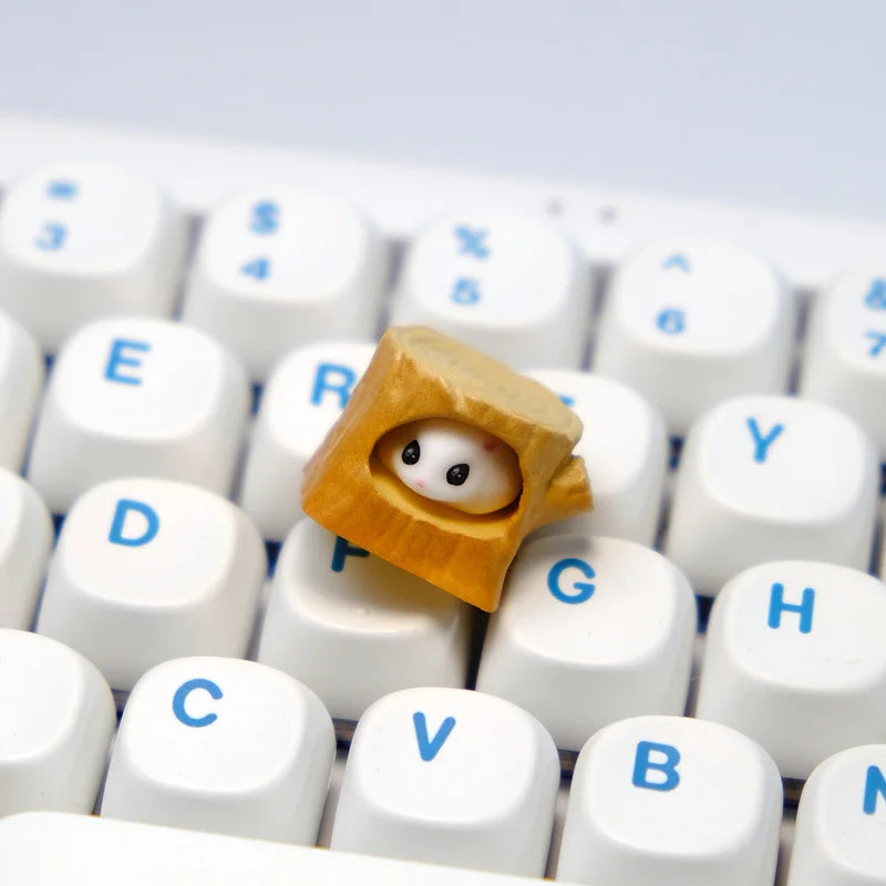 Fat Hamster Magnetic Stump ESC Keycap by KlickieKeyz