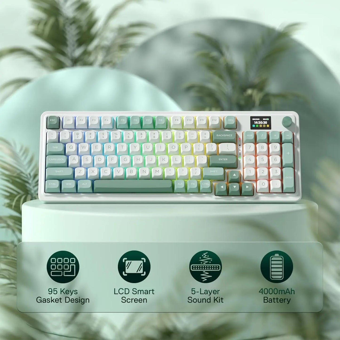 Redragon GALATIN PRO K719 – Full-Size Mechanical Keyboard hosted by Klickiekeyz