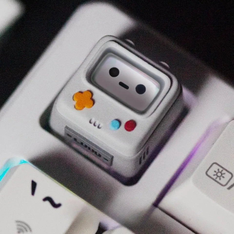 Game Console Artisan ESC Keycap – Handmade Resin Keycap for Mechanical Keyboards by KlickieKeyz