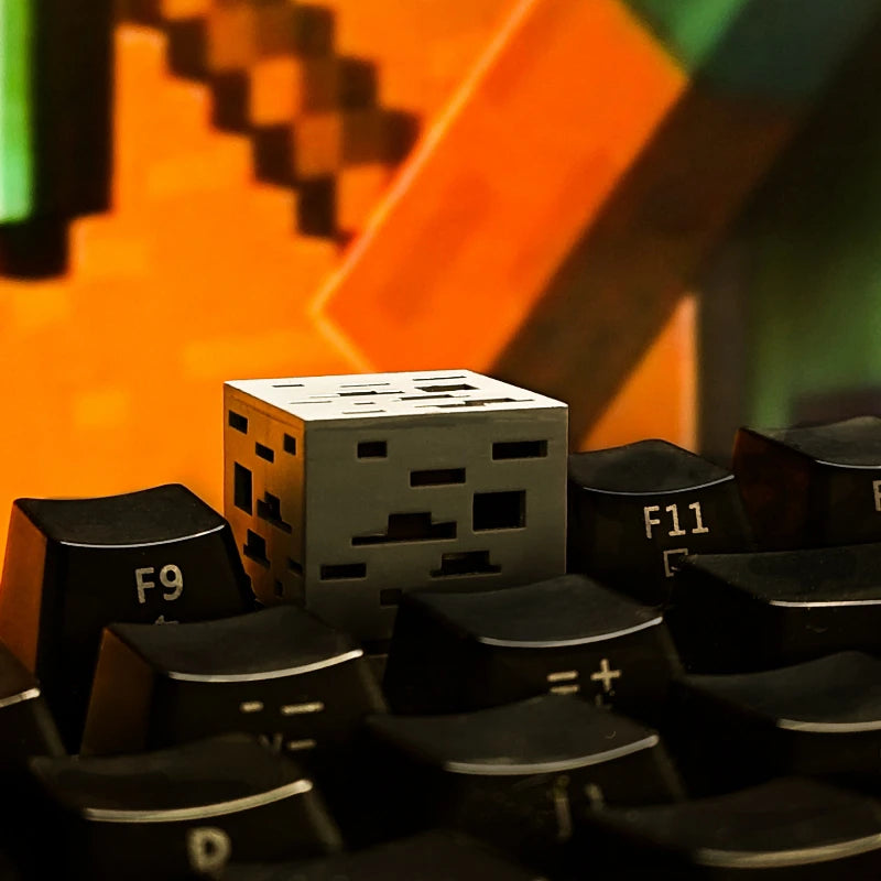 Minecraft Ore Block Keycaps by KlickieKeyz
