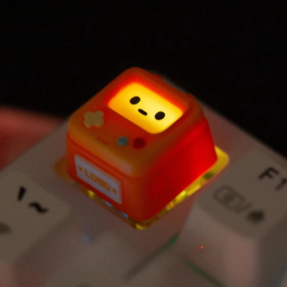 Game Console Artisan ESC Keycap – Handmade Resin Keycap for Mechanical Keyboards by KlickieKeyz