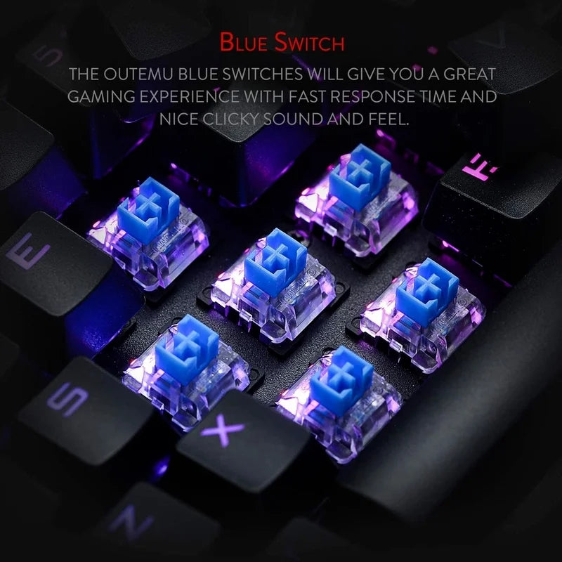 Redragon VATA K580 RGB Mechanical Gaming Keyboard – Redragon | Hosted by KlickieKeyz
