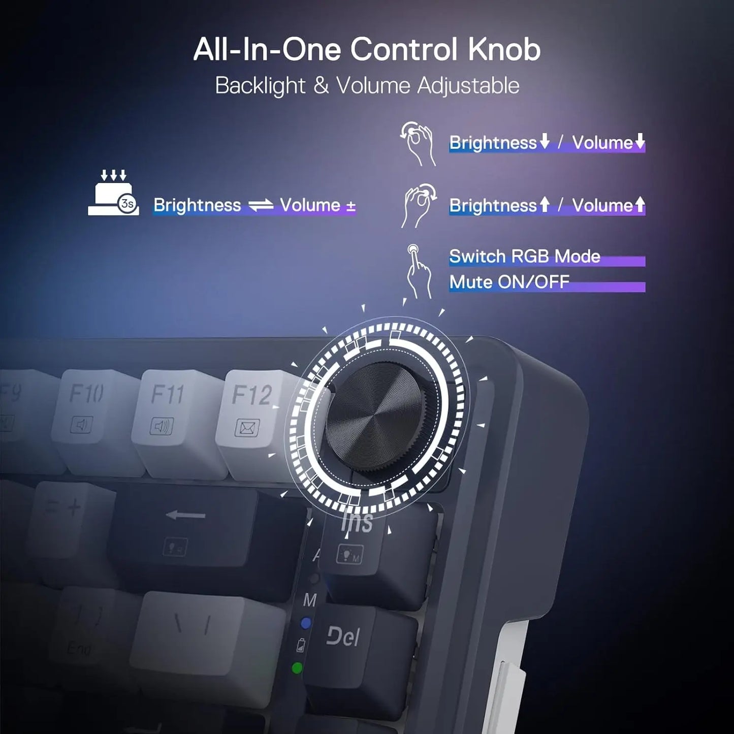 Redragon UCAL K673 PRO 75% Compact Mechanical Gaming Keyboard by Redragon | Hosted by KlickieKeyz