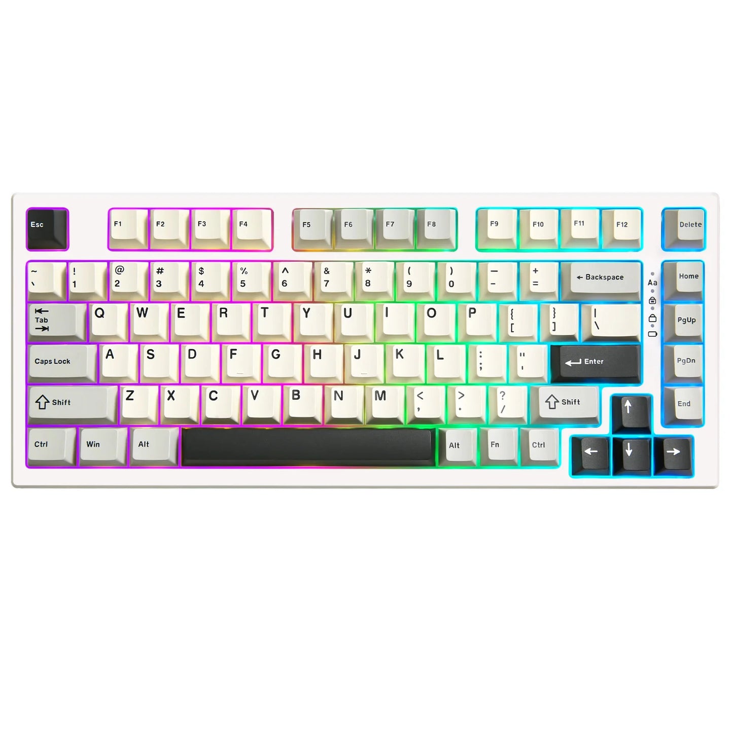 YUNZII RT80 Hall Effect 8K Rapid Trigger Mechanical Gaming Keyboard – 82-Key Wireless Adjustable Actuation Magnetic Hot-Swap Keeb hosted by KlickieKeyz
