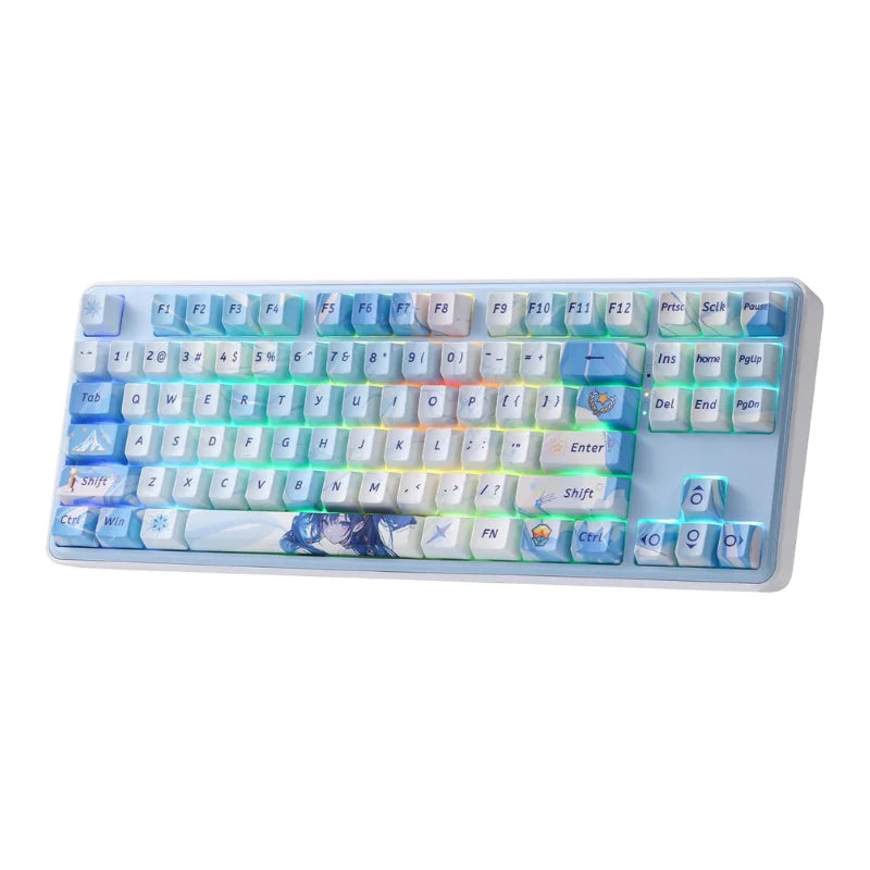 Redragon STAR BLADE K707 PRO Anime Keyboard – 80% TKL Mechanical Gaming Keyboard Hosted by KlickieKeyz