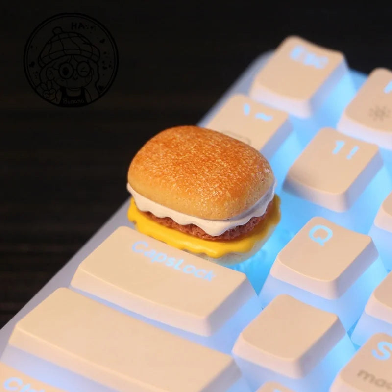 Hamburger TAB Keycap by KlickieKeyz