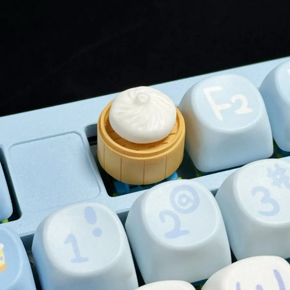 Dumpling Bun ESC Keycap by KlickieKeyz