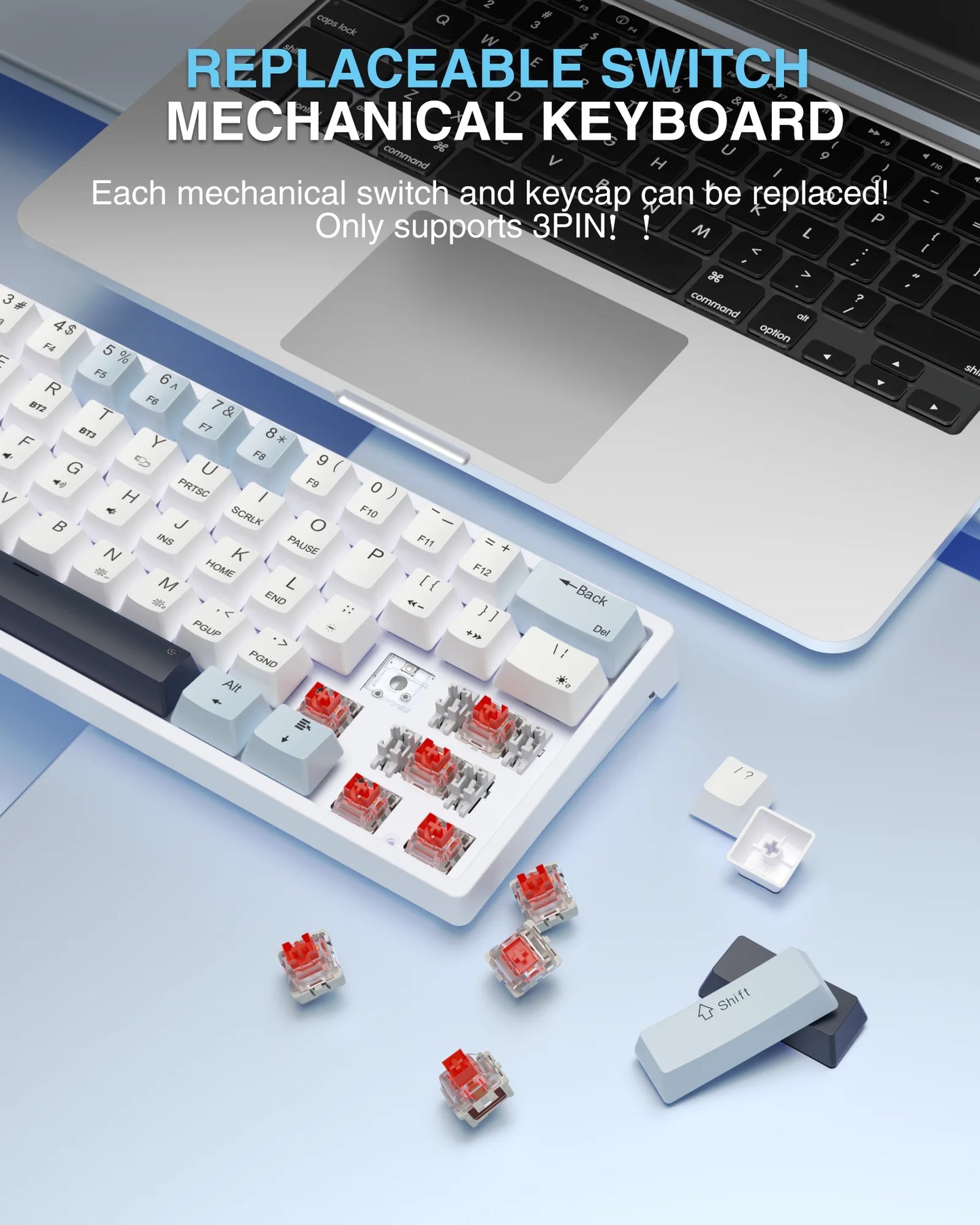 SOLAKAKA SK961 – 60% Tri-Mode Gaming Mechanical Keyboard hosted by KlickieKeyz
