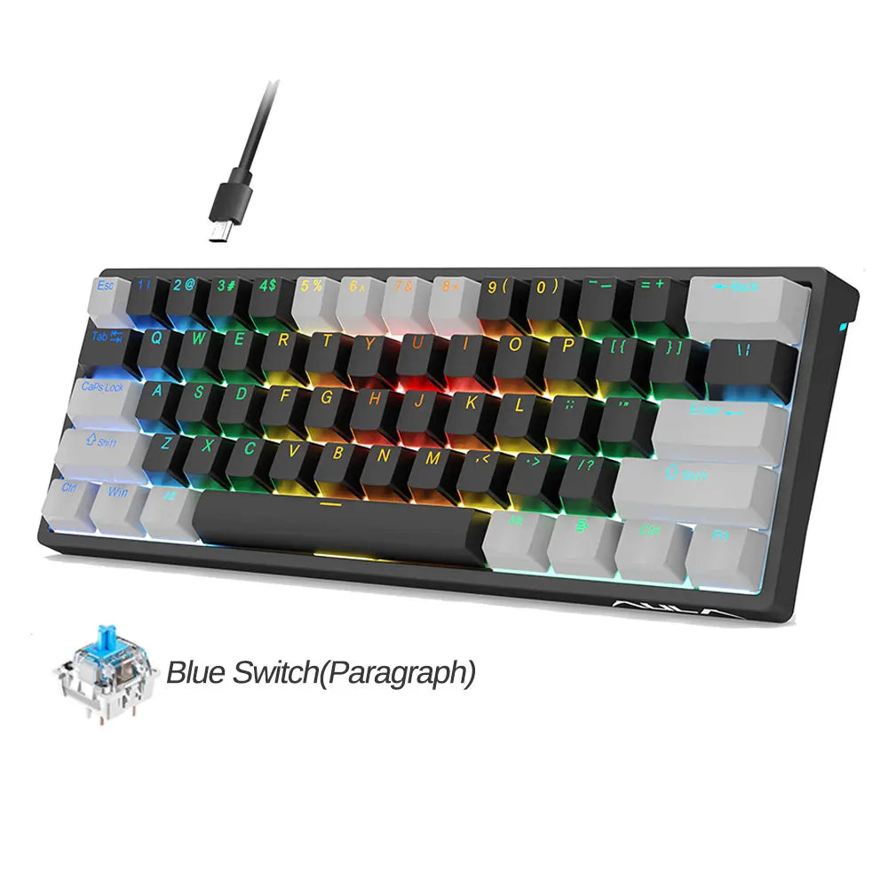 AULA F3261 – 60% Wired Mechanical Keyboard hosted by KlickieKeyz