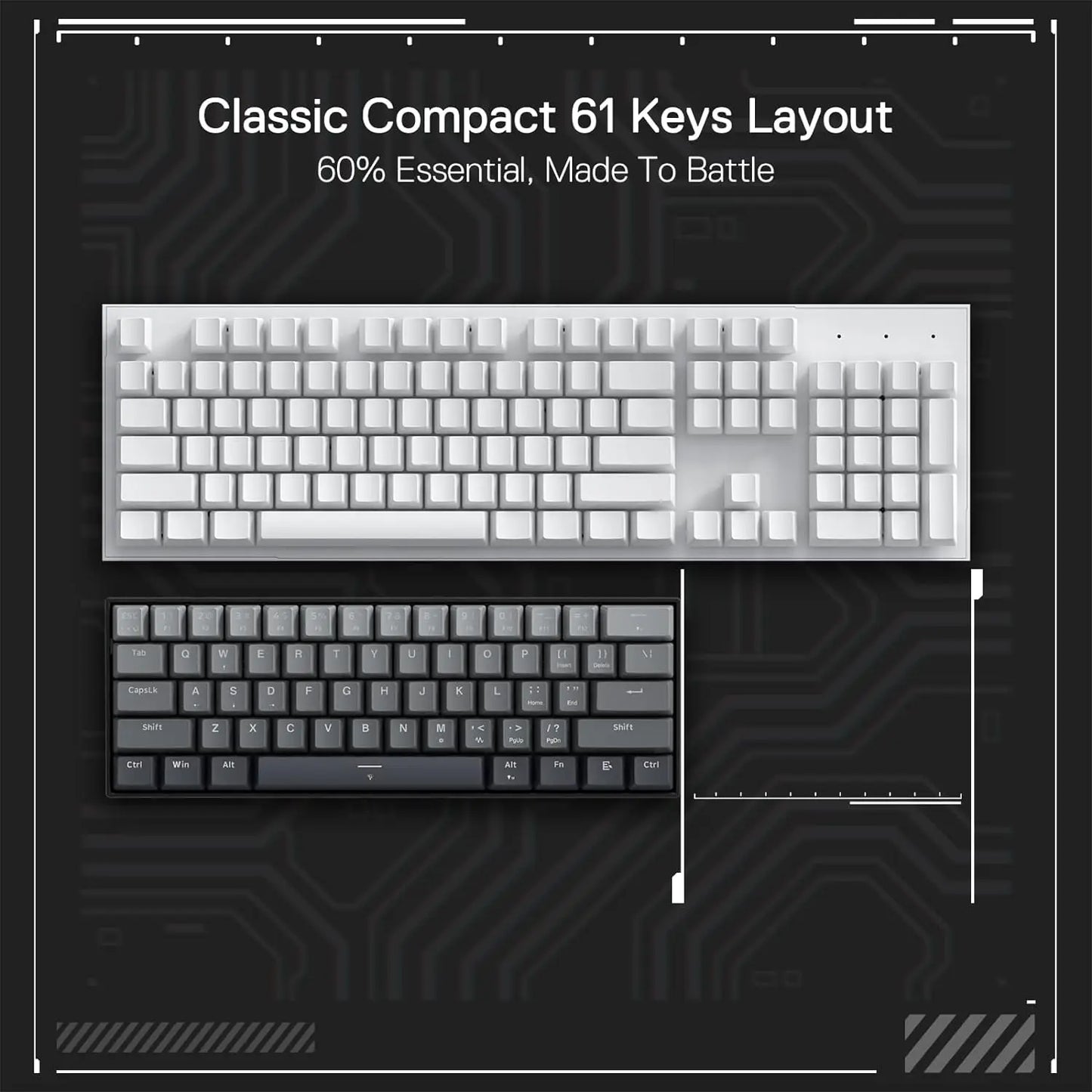 Redragon FIZZ K617 – 60% Magnetic Hall Effect Keyboard hosted by KlickieKeyz