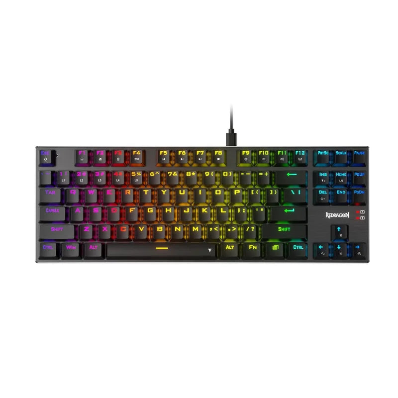 Redragon DHARMA K556 TKL – 80% Mechanical Keyboard hosted by KlickieKeyz
