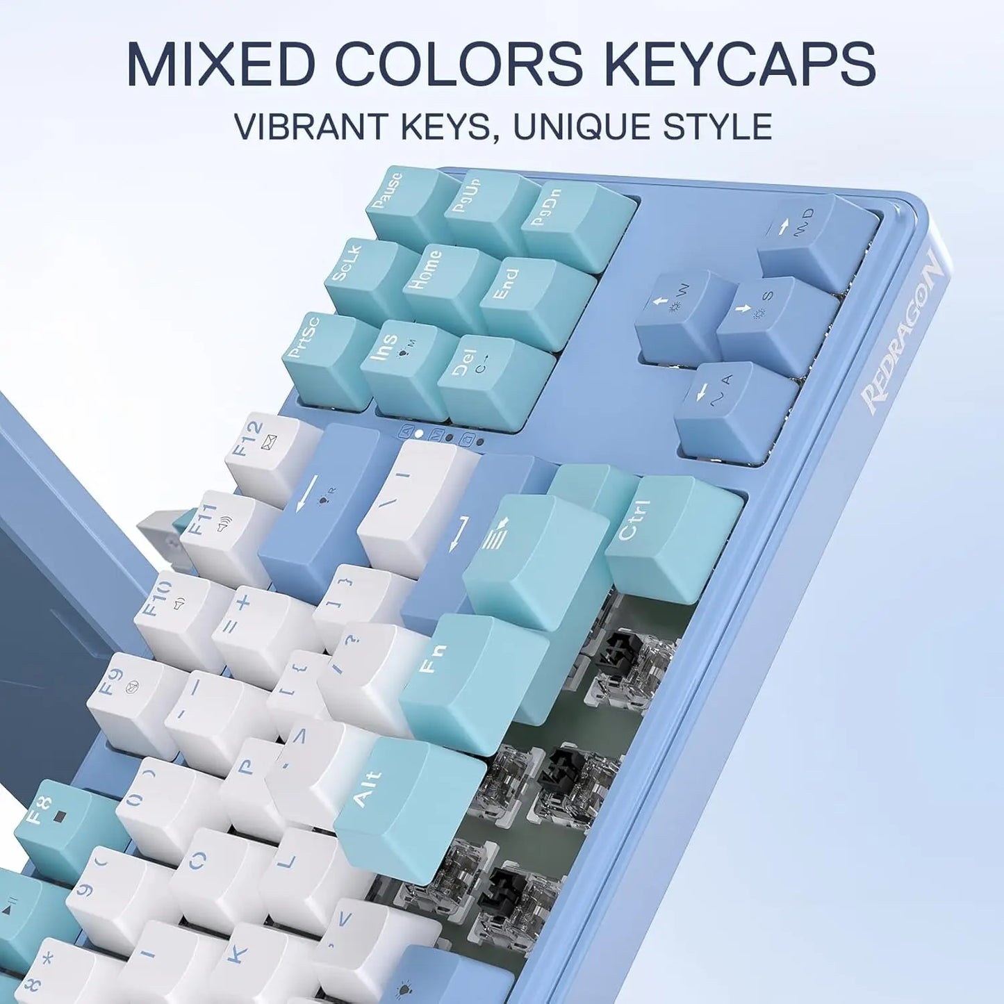 Redragon STAR BLADE K707 – 80% TKL Wired Mechanical Keyboard hosted by KlickieKeyz