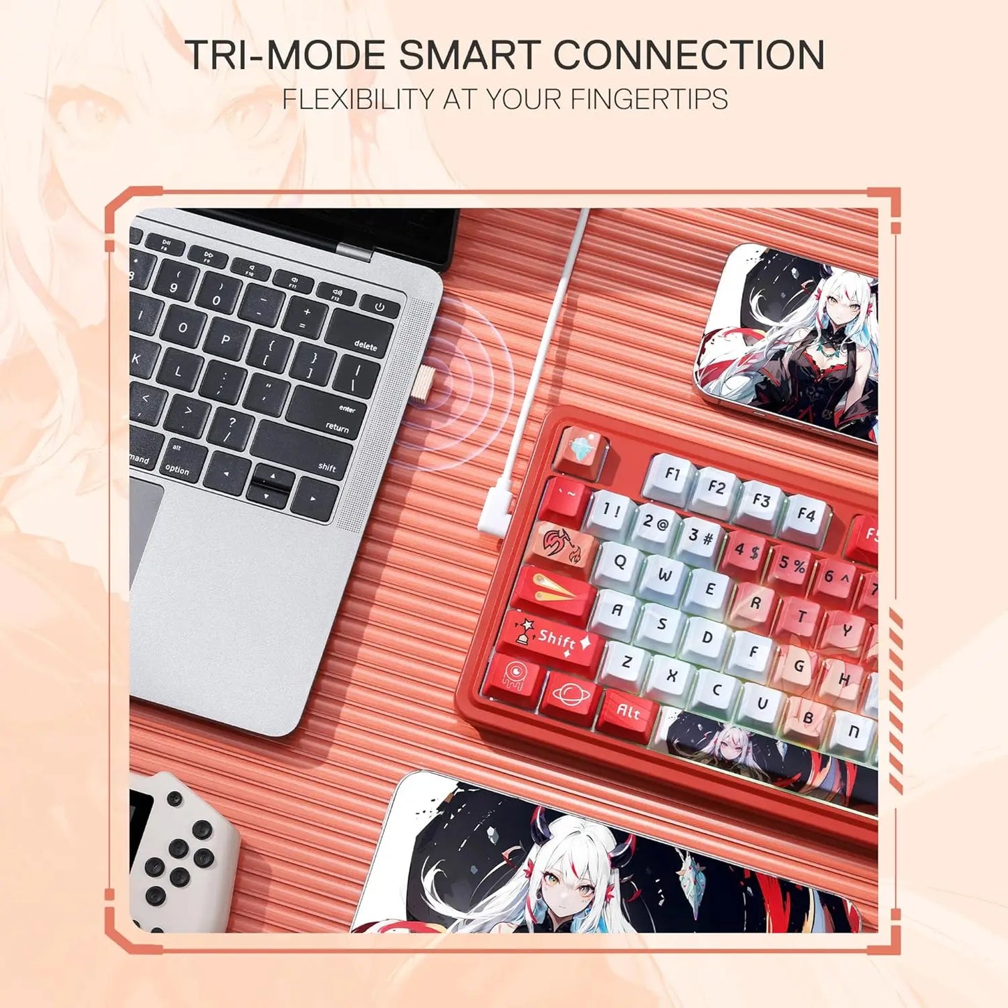 Redragon UCAL K673 PRO Anime Keyboard – hosted by KlickieKeyz