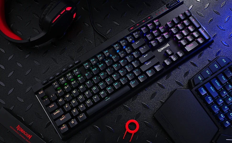 Redragon VATA K580 RGB Mechanical Gaming Keyboard – Redragon | Hosted by KlickieKeyz