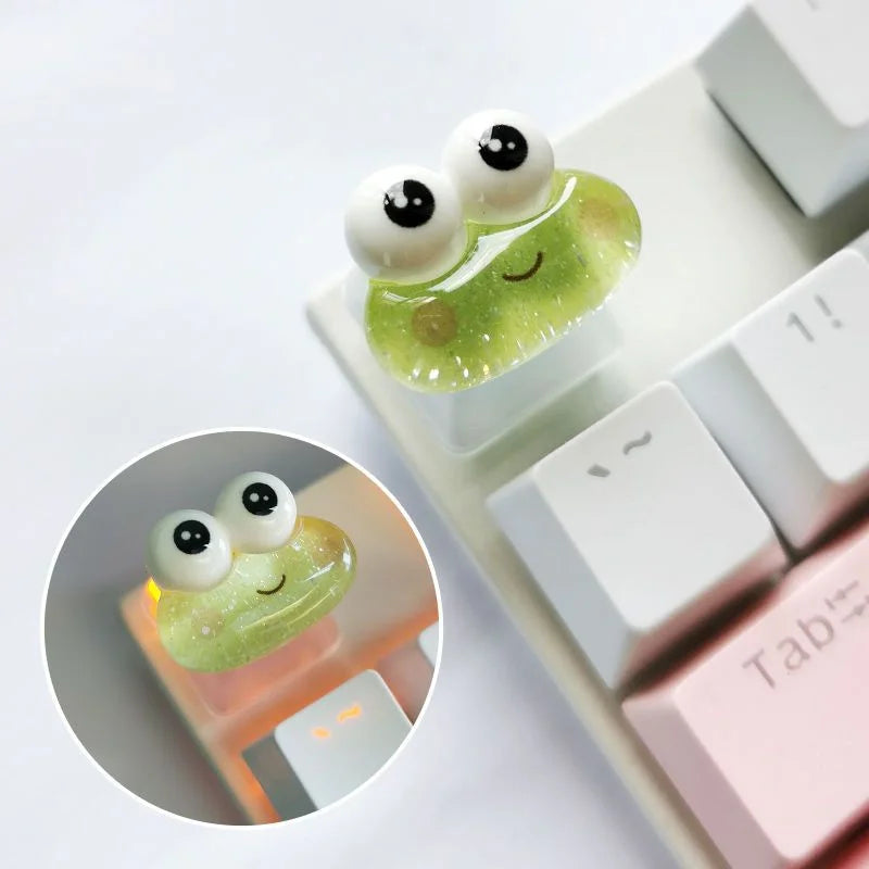 Sanrio Character Artisan Keycaps – Handmade Resin Keycaps for Mechanical Keyboards by KlickieKeyz
