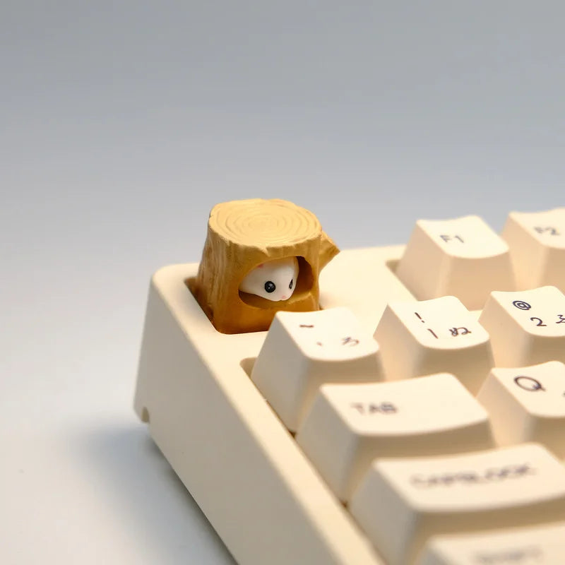 Fat Hamster Magnetic Stump ESC Keycap by KlickieKeyz