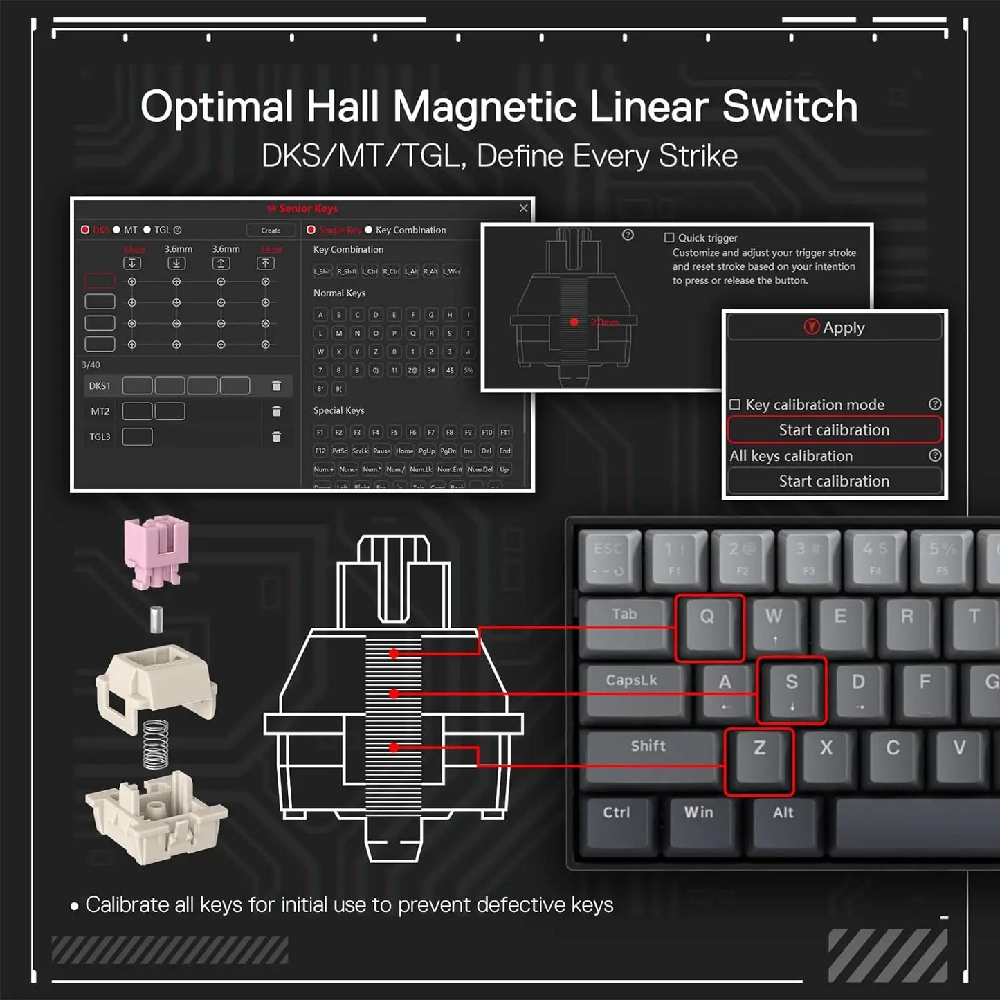 Redragon FIZZ K617 – 60% Magnetic Hall Effect Keyboard hosted by KlickieKeyz