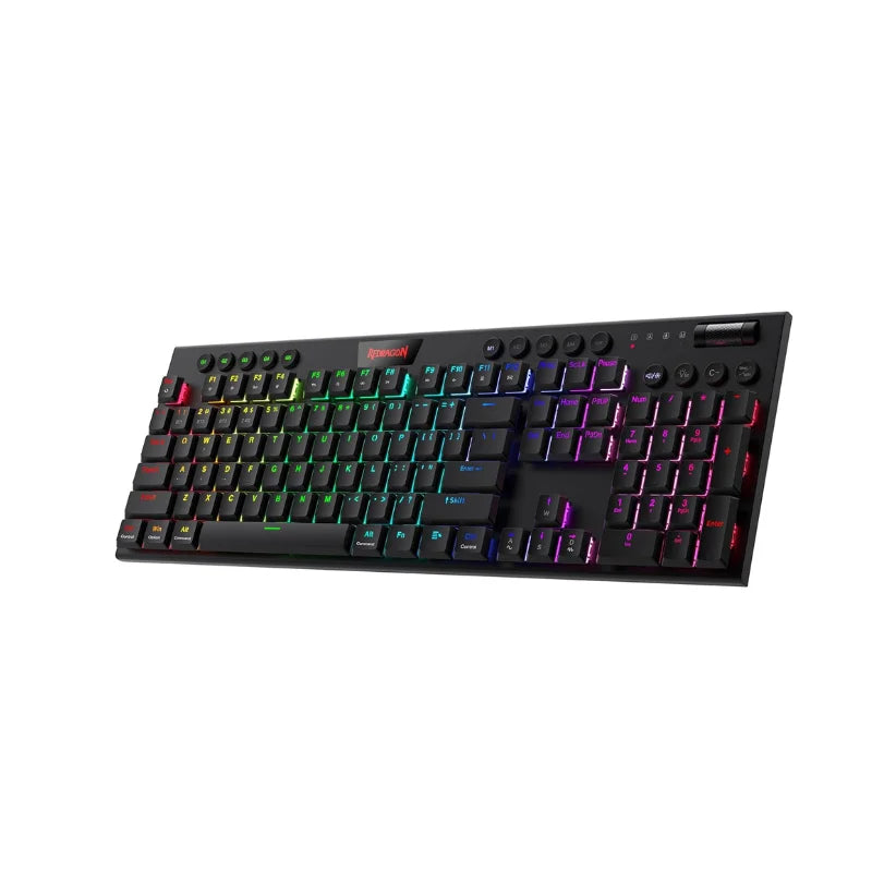 Redragon HORUS K618 Ultra-Slim Wireless Mechanical Keyboard by Redragon | Hosted by KlickieKeyz