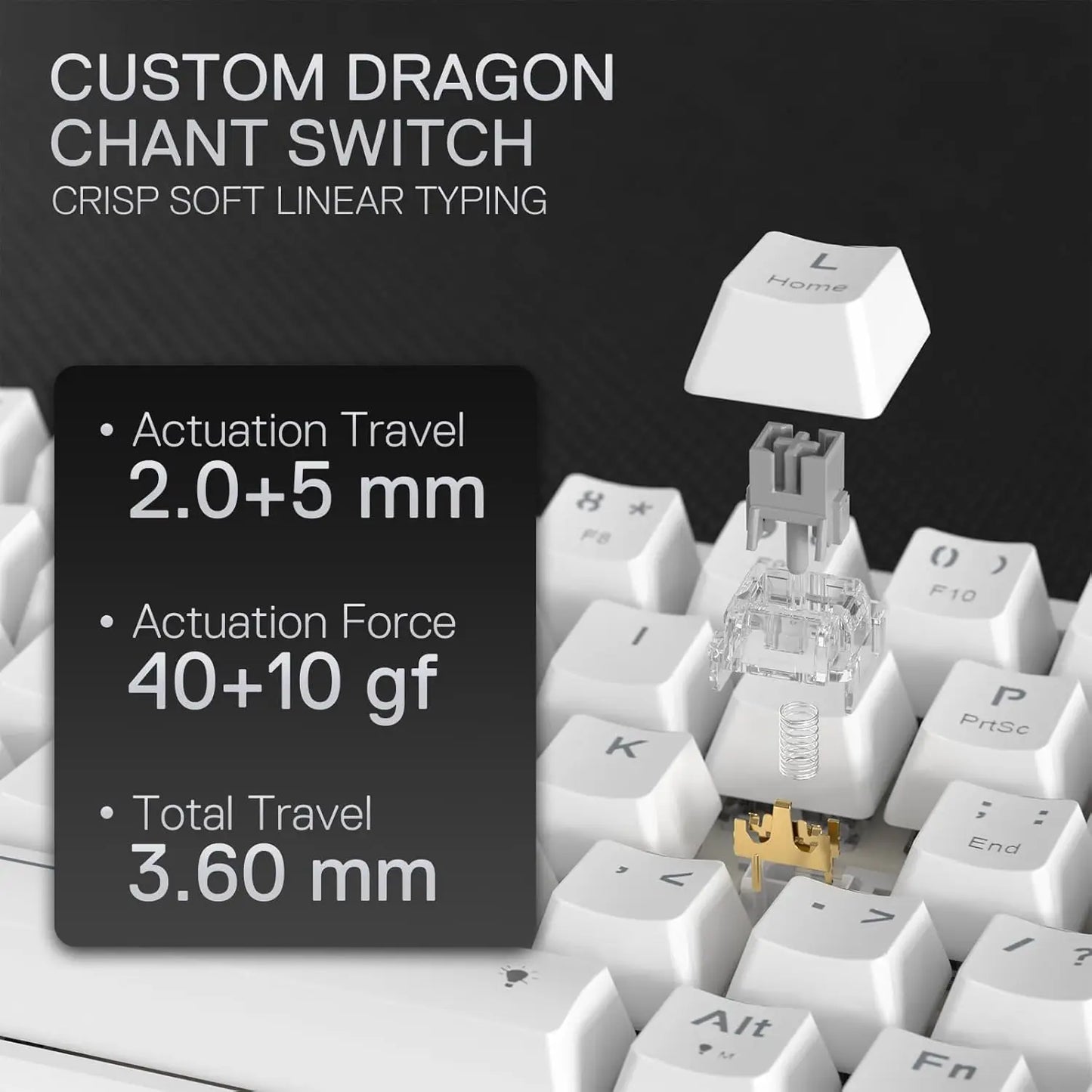 Redragon NOVA K709 Wired Mechanical Gaming Keyboard – 65% Gasket-Mounted by Redragon | Hosted by KlickieKeyz