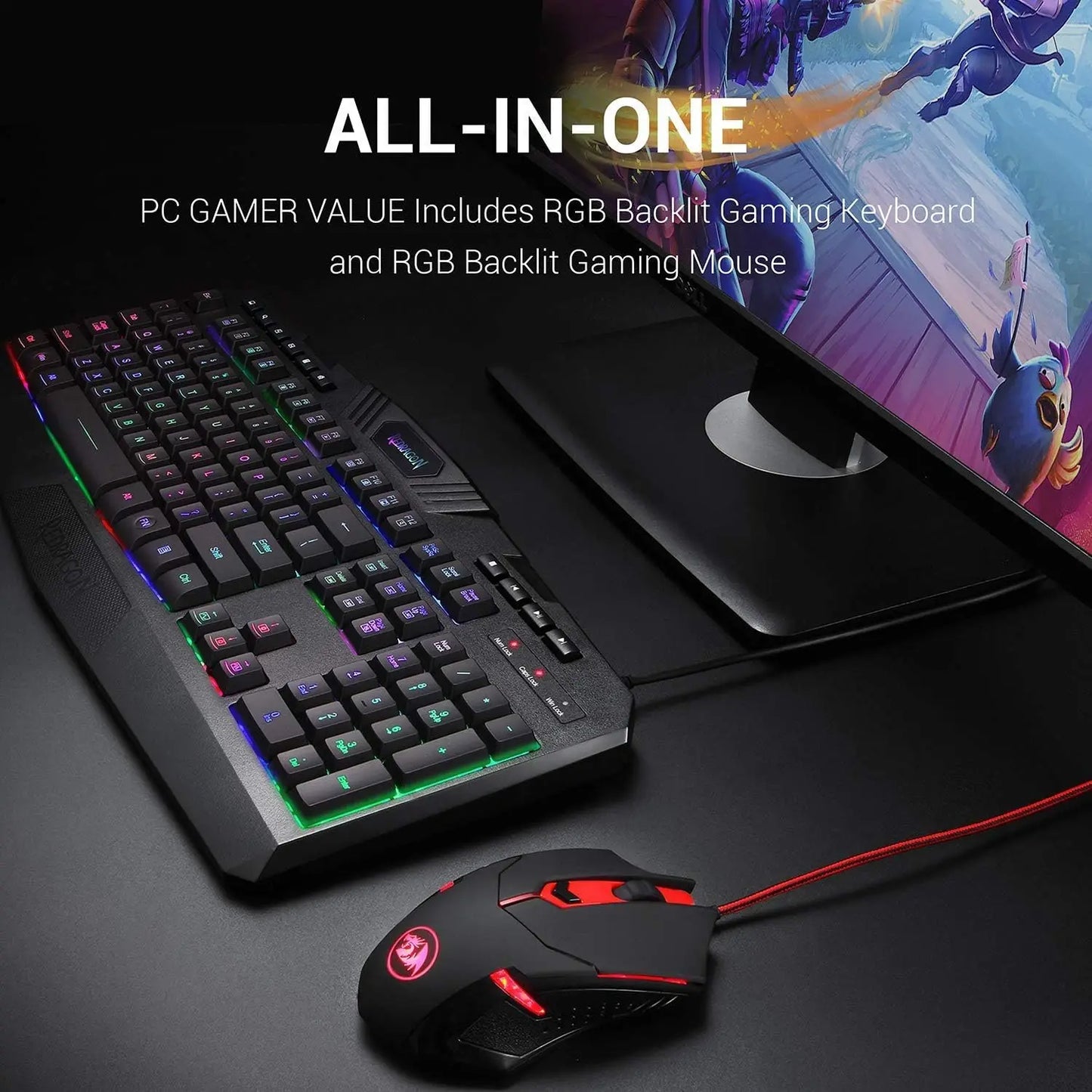 Redragon S101 – PC Gaming Keyboard and Mouse Combo hosted by KlickieKeyz