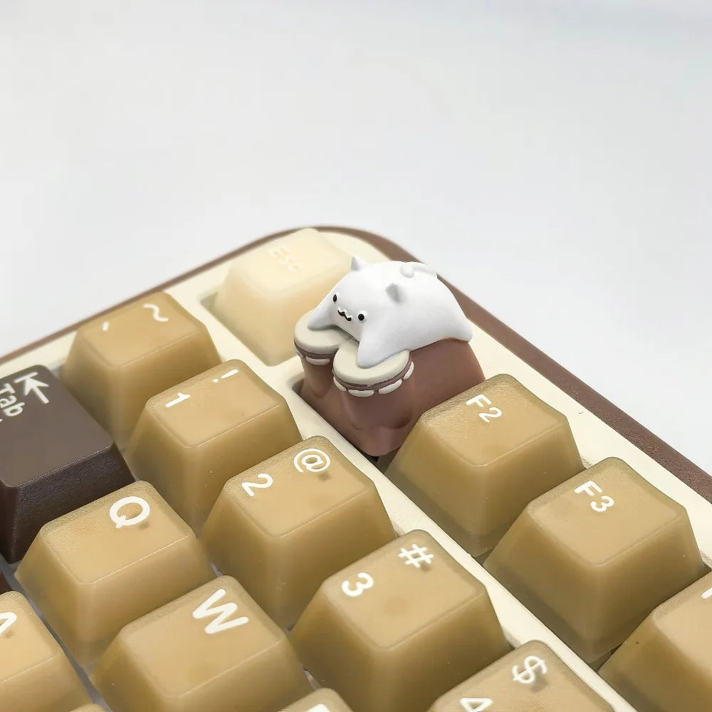 Bongo Cat ESC Keycap by KlickieKeyz