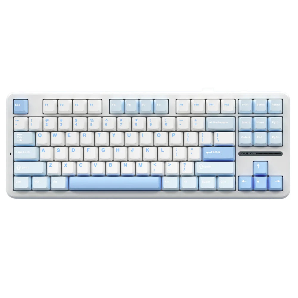 AULA F87 – Wireless Compact TKL Gaming Keyboard hosted by KlickieKeyz