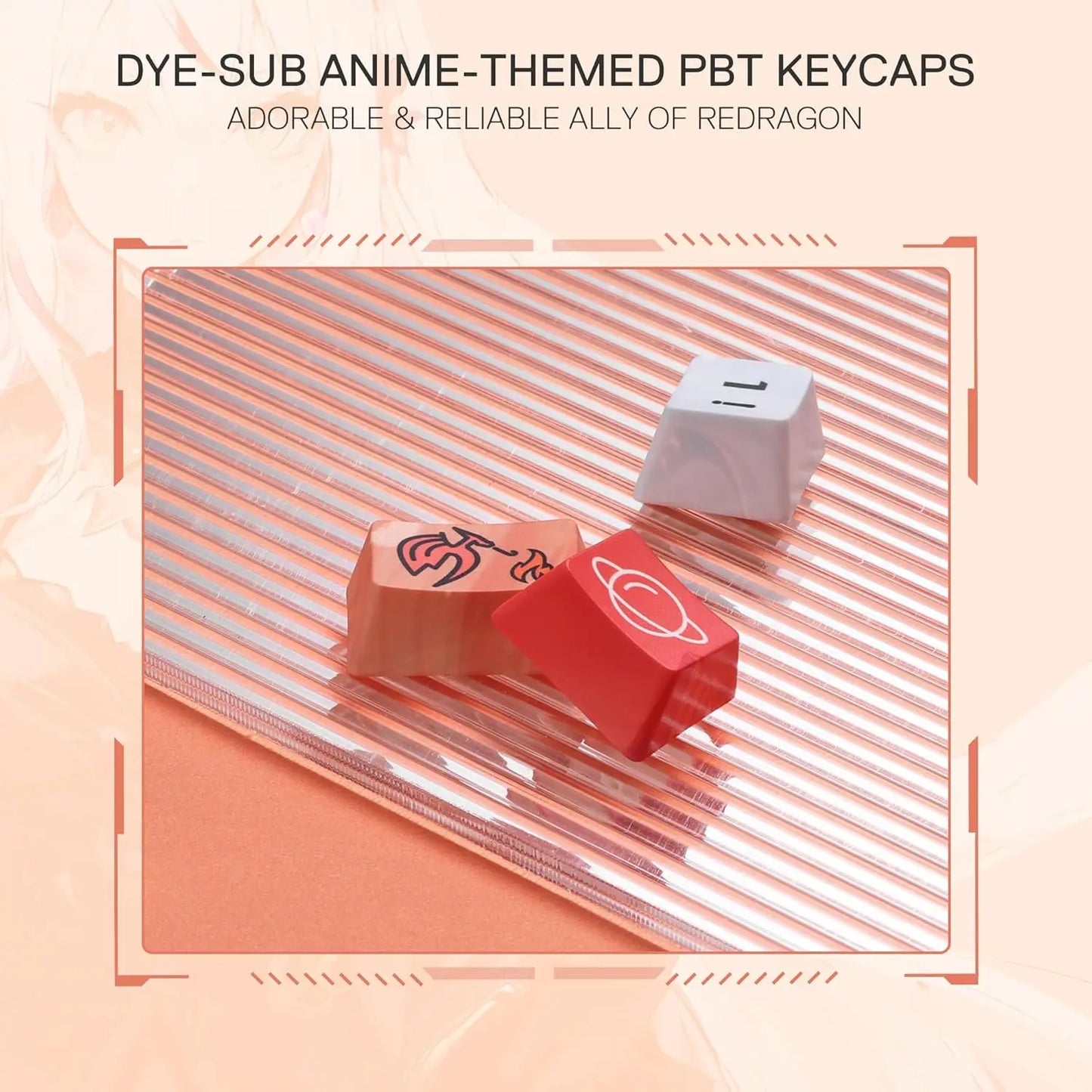 Redragon UCAL K673 PRO Anime Keyboard – hosted by KlickieKeyz