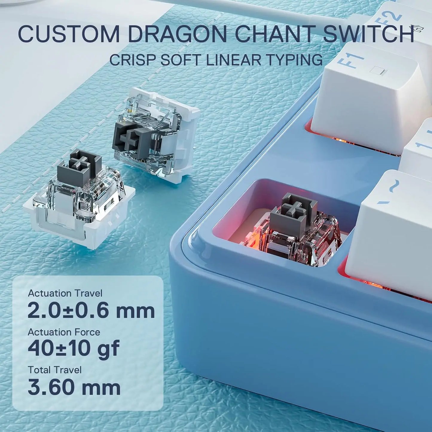 Redragon STAR BLADE K707 – 80% TKL Wired Mechanical Keyboard hosted by KlickieKeyz