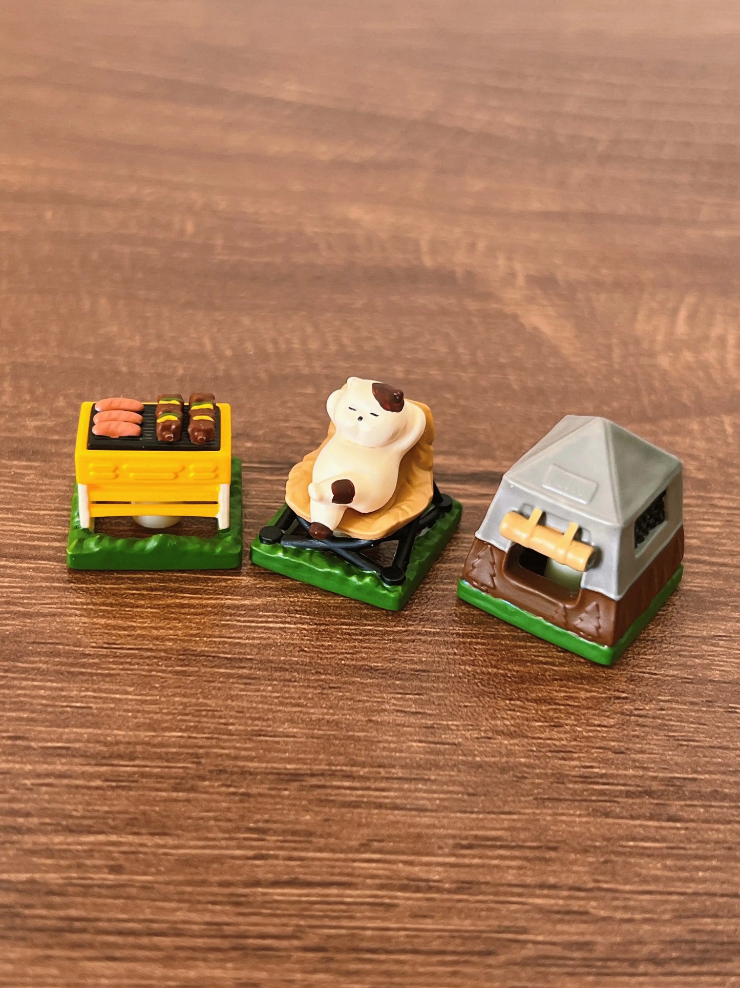 Camping Cat 3-Piece Set ESC Keycap by KlickieKeyz