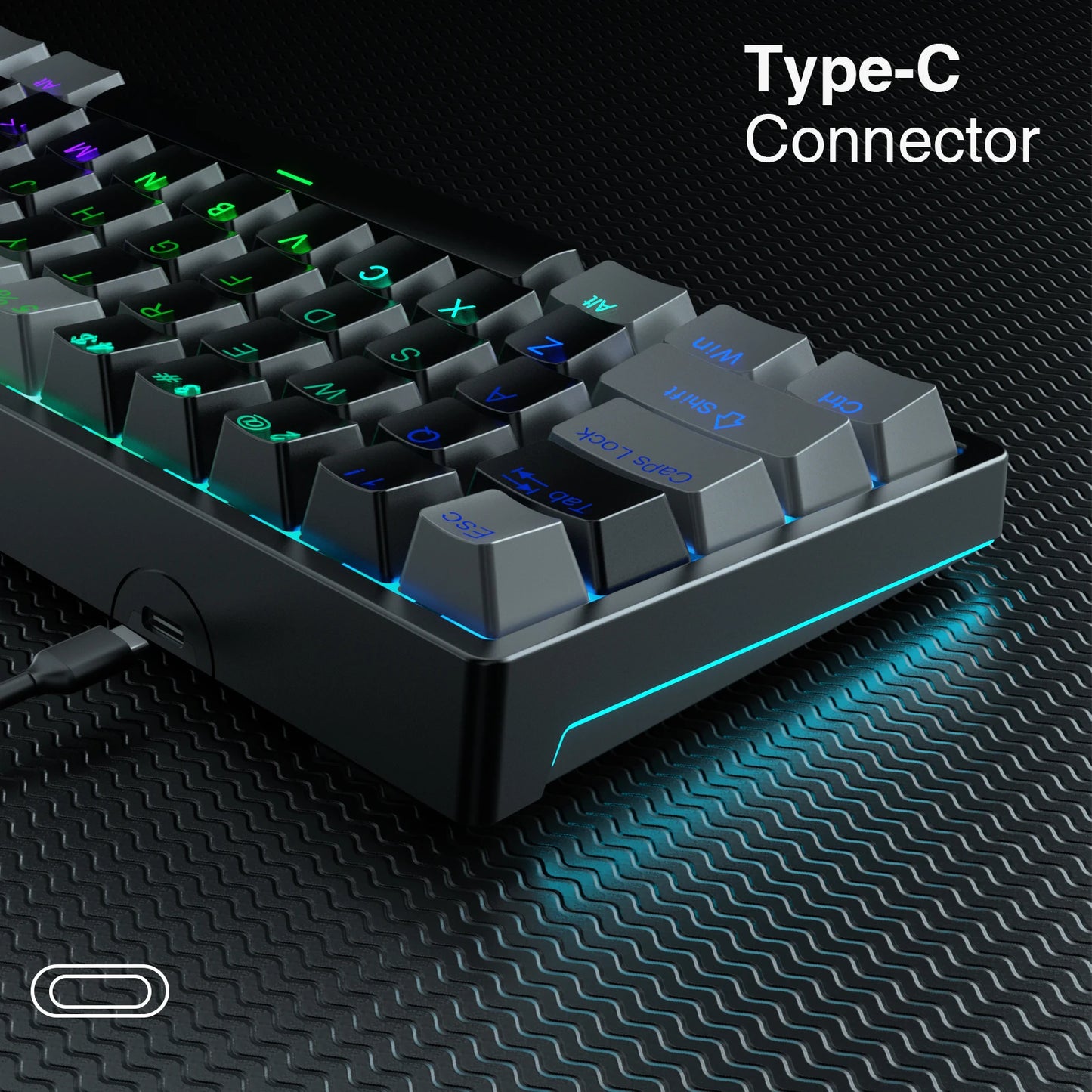AULA F3261 – 60% Wired Mechanical Keyboard hosted by KlickieKeyz
