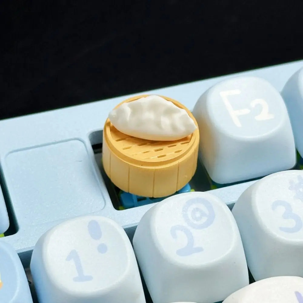 Dumpling Bun ESC Keycap by KlickieKeyz