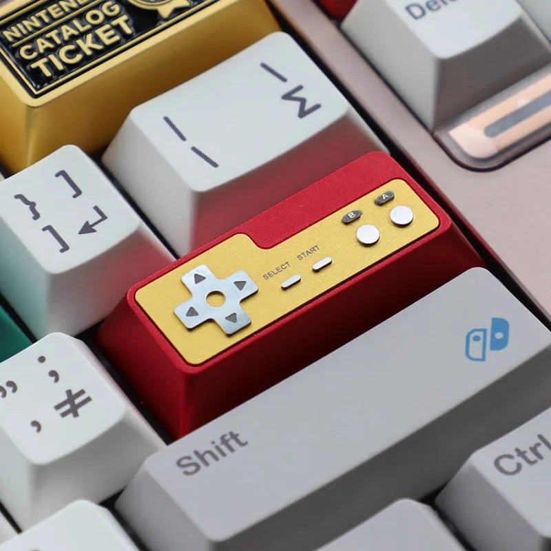 Game Console ENTER Keycap (Red or Black) by KlickieKeyz