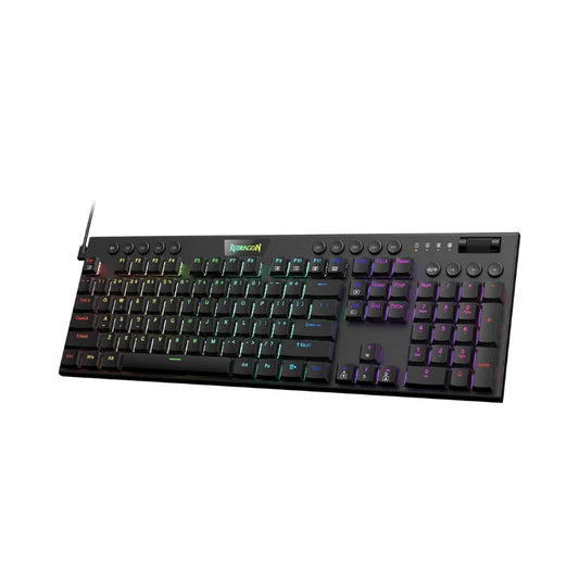 Redragon HORUS K619 – Full-Size Wired Gaming Keyboard hosted by KlickieKeyz