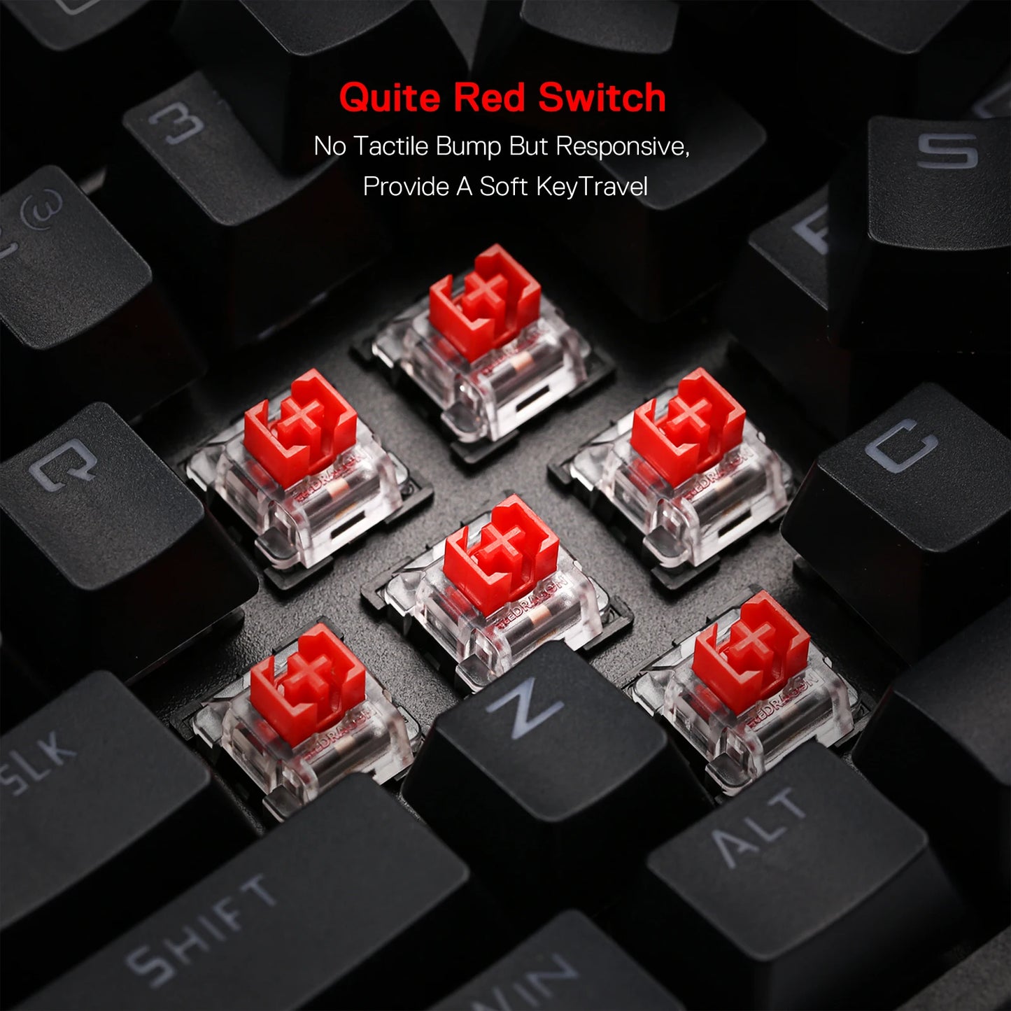 Redragon VISHNU K596 Wired Keyboard – hosted by KlickieKeyz