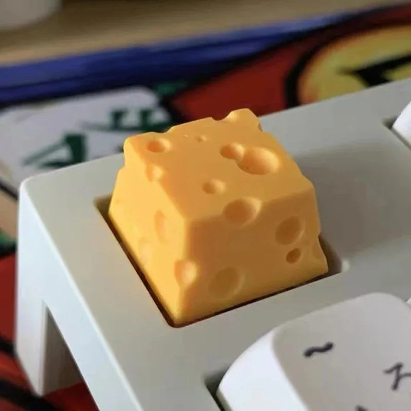 Cheese Keycap ESC key by KlickieKeyz
