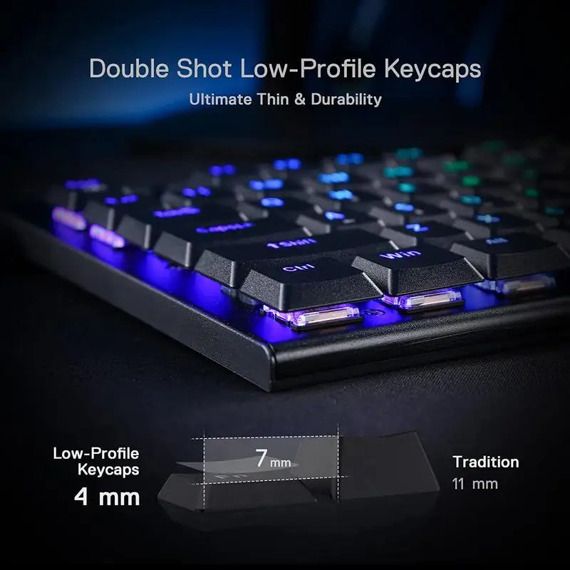 Redragon HORUS K619 – Full-Size Wired Gaming Keyboard hosted by KlickieKeyz
