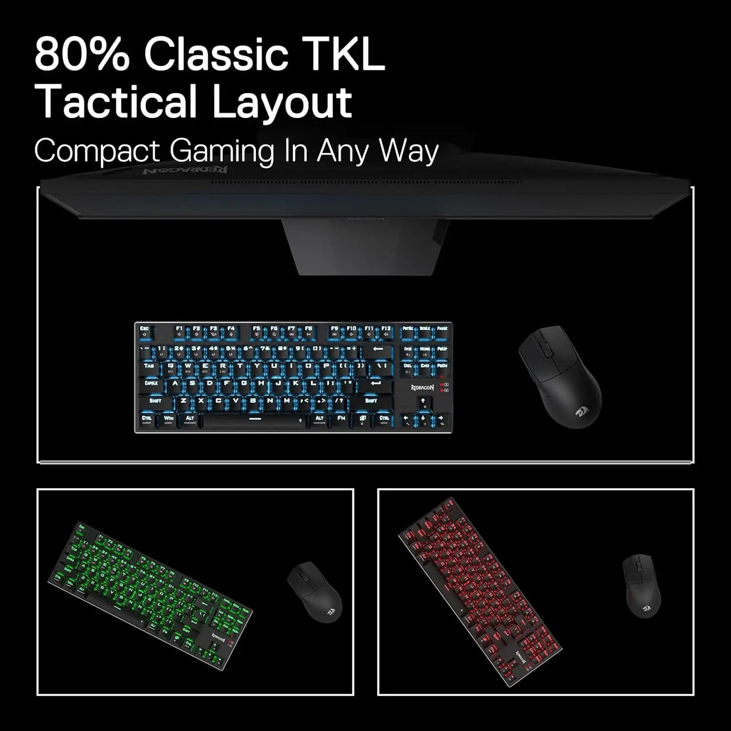 Redragon DHARMA PRO K556 PRO – Aluminum Mechanical Keyboard hosted by KlickieKeyz