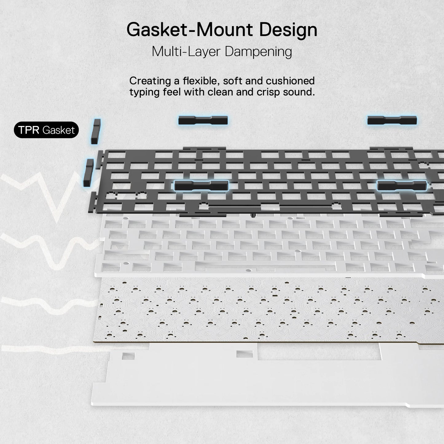 Redragon ELF PRO K649 – Wireless Transparent Keyboard hosted by KlickieKeyz
