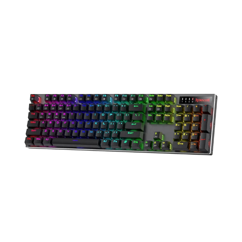 Redragon DHARMA PRO K556 PRO – Aluminum Mechanical Keyboard Hosted by KlickieKeyz